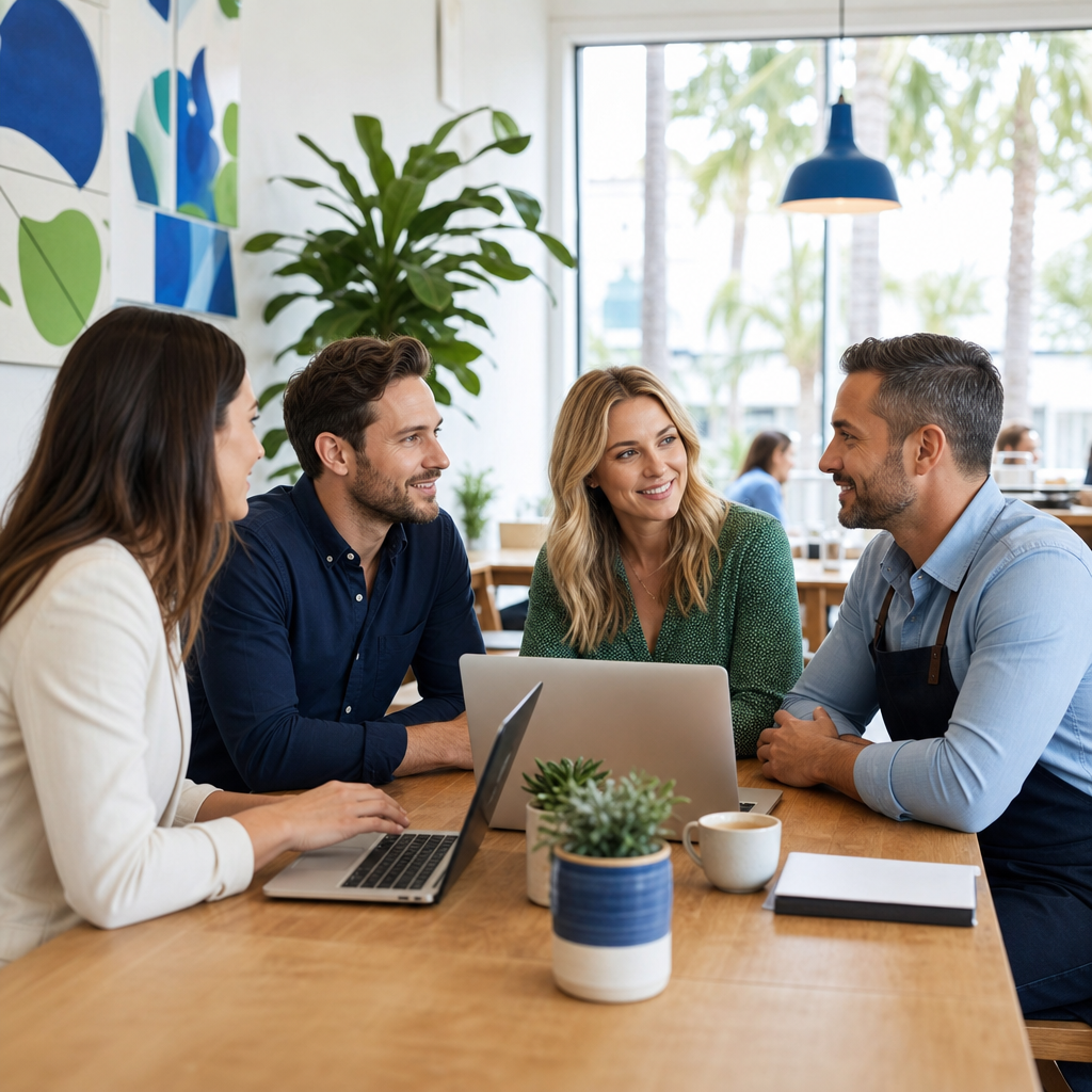 Face-to-face strategy sessions are a structural advantage local agencies build into the engagement.