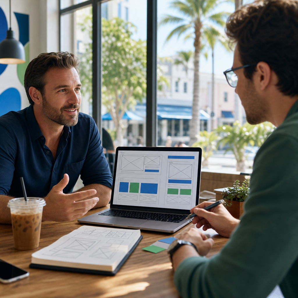 In-person discovery sessions are the hidden advantage of hiring locally.